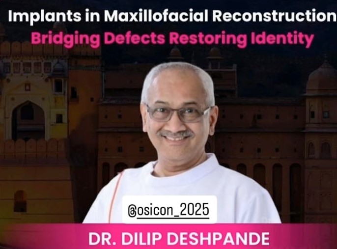 Dr. Dilip Deshpande to Deliver Presidential Lecture at OSICON 2025, Jaipur